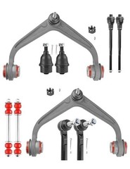 10pc Front End Suspension Kit for 2011-2019 Chevy 10pc/11-19 Wrinkle Gray