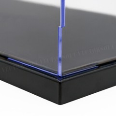 US 12.2″ L Perspex Display Box Acrylic Case Plastic Base Self-Install Dustproof