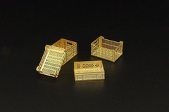 Hauler Models 1/35 PLASTIC CRATES (4) Photo Etch Set