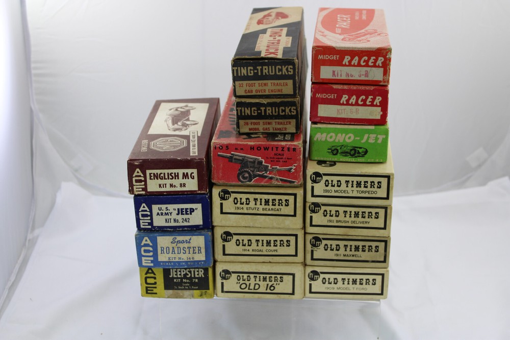 Wooden Automotive Kits – 1950s – Your Choice