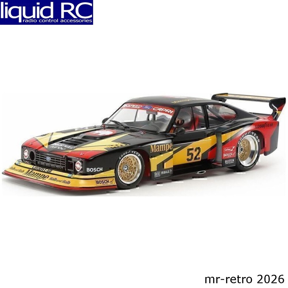 Tamiya USA TAM24376 1/24 Scale 1978 Ford Zakspeed Capri Turbo Plastic Model Kit