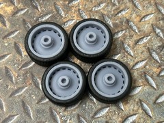 Resin 21/20 In. “Slotted Smoothie W/ Knock Offs” Model car Wheels/Tires 1/24