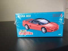 RARE RARE 🌟Revell SnapTite Acura NSX 1:24 6268 NEW Sealed Plastic Model