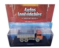 UNUSED INOLVIDABLES TRUCK FIAT 697N 1971 SCALE DIECAST MODEL 1:43 BUBBLE BOOKLET