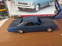 1995 Revell-Monogram, ’66 ‘67 MALIBU SS 1:24 Chevelle Scale Plastic Model Kits