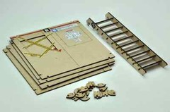TomyTec Little Armory 1/12 LD023 Shoot House A Plastic Model Kit