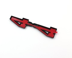 Mnneryss Matte Blackout 4X4 Emblem Overlay Badge Compatible 2022-2024 Tundra