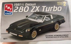 AMT Ertl 1981-1/2 Datsun 280ZX Turbo Model Car Kit 1:25 ~ NEW