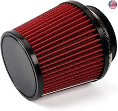 4″ Inlet Car Performance Reusable Cold Air Intake Filter Universal 100mm