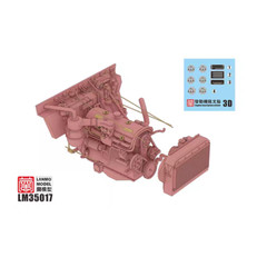Heavy Hobby Lanmo 1/35 Maybach HL42/TUKRM Engine Compartment Model Kit LM-35017