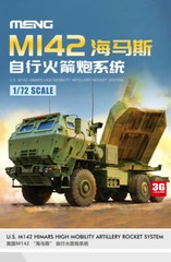 MENG 72004 1/72 U.S. M142 HIMARS High Mobility Artillery Rocket System Model Kit