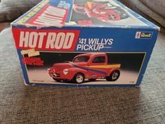 Vintage Revell 41 Wiilys Pickup HOT ROD Gasser 1/25 Scale Complete Unbuilt 7118
