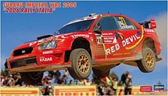 Hasegawa 1/24 Subaru Impreza WRC 2005 “2006 Rally Italia” Plastic Model Kit