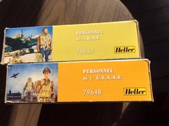 Heller LOT OF 2 kits #79647 & #79648 OPENED SEE ALL PHOTOS