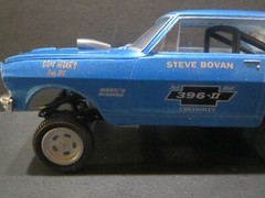 New!! Blairs Speed Shop 65′ Nova AWB 1/25 Decal from Fremont Racing Specialties