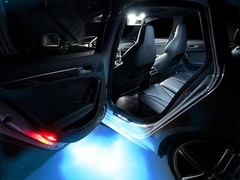 Ijdmtoy Aqua Ice Blue Led Compartment Glove Or Footwell Lights Compatible