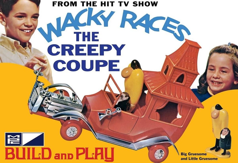 MPC 1/32 Wacky Races The Creepy Coupe Plastic Model Kit MPC936
