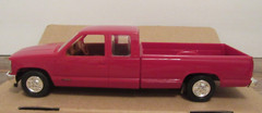 NIB AMT/ERTL 1993 CHEVY C-1500 EXTENDED-CAB VICTORY RED DEALER PROMO MODEL #6160