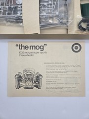 Entex The Mog 1935 Morgan Super Sports Three Wheeler No. 8465 1:16 NOS NEW