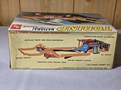 RARE Vintage 1/25 AMT TORINO NATIONAL STOCK RACER T391 NOS COMPLETE 1970s NICE!