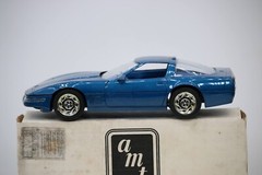 AMT/ERTL 1991 Corvette ZR-1 Medium Quasar Blue #6934 Promo Model 1:24