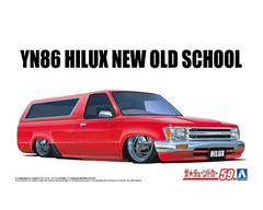 Aoshima 20486 1/24 Tuned Car #59 YN86 Hilux New Old School ’95 (Toyota)