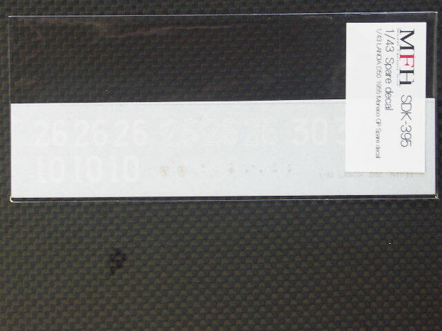 MFH Model Factory Hiro 1/43 Lancia D50 1955 Monaco GP Spare Decal SDK-395 Japan