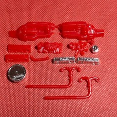 “Deuce” Engine Beach Boys 1932 Ford Coupe 1:24 Scale Model Car Part Monogram