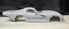 1/24 scale resin 3d printed Outlaw Dodge Viper drag body model slot car