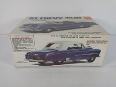 ’51 Chevy Bel Air Convertible AMT 1:25 Model Kit # T272 Sealed Parts Bags
