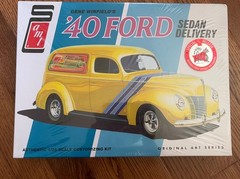 AMT ’40 Ford Sedan Delivery – Gene Winfield’s Model Kit #769 | 1/25 Scale NIOB