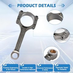 4Pcs 12654958 Engine Connecting Rods for Buick LaCrosse/Regal & Chevy