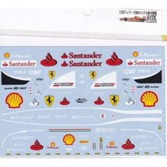 Museum collection 1/20 Ferrari F60’13 Russia Kamui K Decal for Tamiya JP 9954