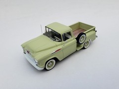 1957 Chevrolet 3100 Pickup Truck – Pro Built Vintage AAM Resin – 1/25
