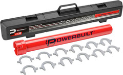 Master Inner Tie Rod Removal Tool Kit, 13 Pieces, Steering and Suspension, Adapt