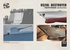 Border BN-002 1/350 China Navy Type 052DL Destroyer Assembly Model Kit-Glue-Free