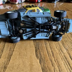 Built Model Car, 1990 Monogram Stock Car STARTED, INCOMPLETE, MODIFIED For Parts