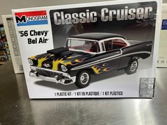 Monogram 1/24 scale 1956 Chevy Bel Air Classic Cruiser model car kit