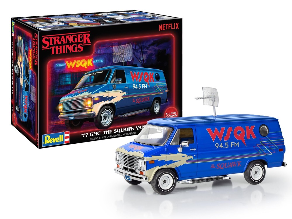 Revell 14578 Stranger Things ’77 4 inches x 8.13 x 6.59 inches, Blue