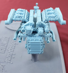 Lamborghini Countach Engine Motor Model Kit 1/6
