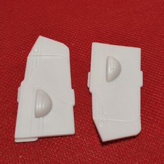 Interior Tub, Door Cards Hot Rod 1937 Ford Conv 1:24 scl model car part Lindberg