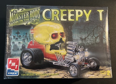 1996 AMT Monster Rods #8581 Creepy T Glow In The Dark Model Kit Factory Sealed