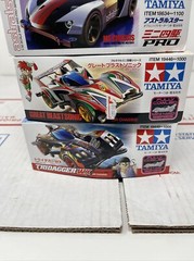 Lot of Four Tamiya 1/32 Cowled Mini 4WD New In Box Ships From USA