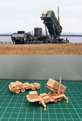 1/144 USA MIM-104F Patriot Air Defense Missile Launcher (PAC-3) Resin Kit