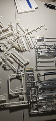 MODEL CAR 1963 FORD GALAXIE PARTS LOT JUNKYARD EM