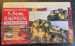 Cromwell German WWII 5.5cm. Flakzwilling 1/35 Resin Turret Conversion Kit-NIB