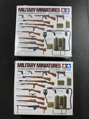 TAMIYA Military Model 1:35 U.S. Infantry Weapons Set WW2 – Lot Of 2