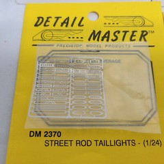 Detail Master Parts 1/24 1/25 Scale DM-2290 2310 2370 2411 Street Rod Acc