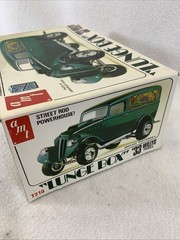 Vintage 1970s AMT “Lunge Box” ‘33 Willys Panel Plastic Model Kit T210 (started)