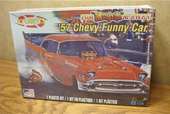ATLANTIS Tom Mongoose McEwen ’57 Chevy Funny Car Model Kit #H7172 1/24 Scl
